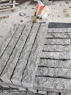 廣西芝麻黑石材自然面條石定制加工