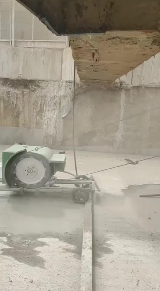 電動繩鋸機 橋梁切割混凝土繩鋸機 支撐梁切割繩鋸機