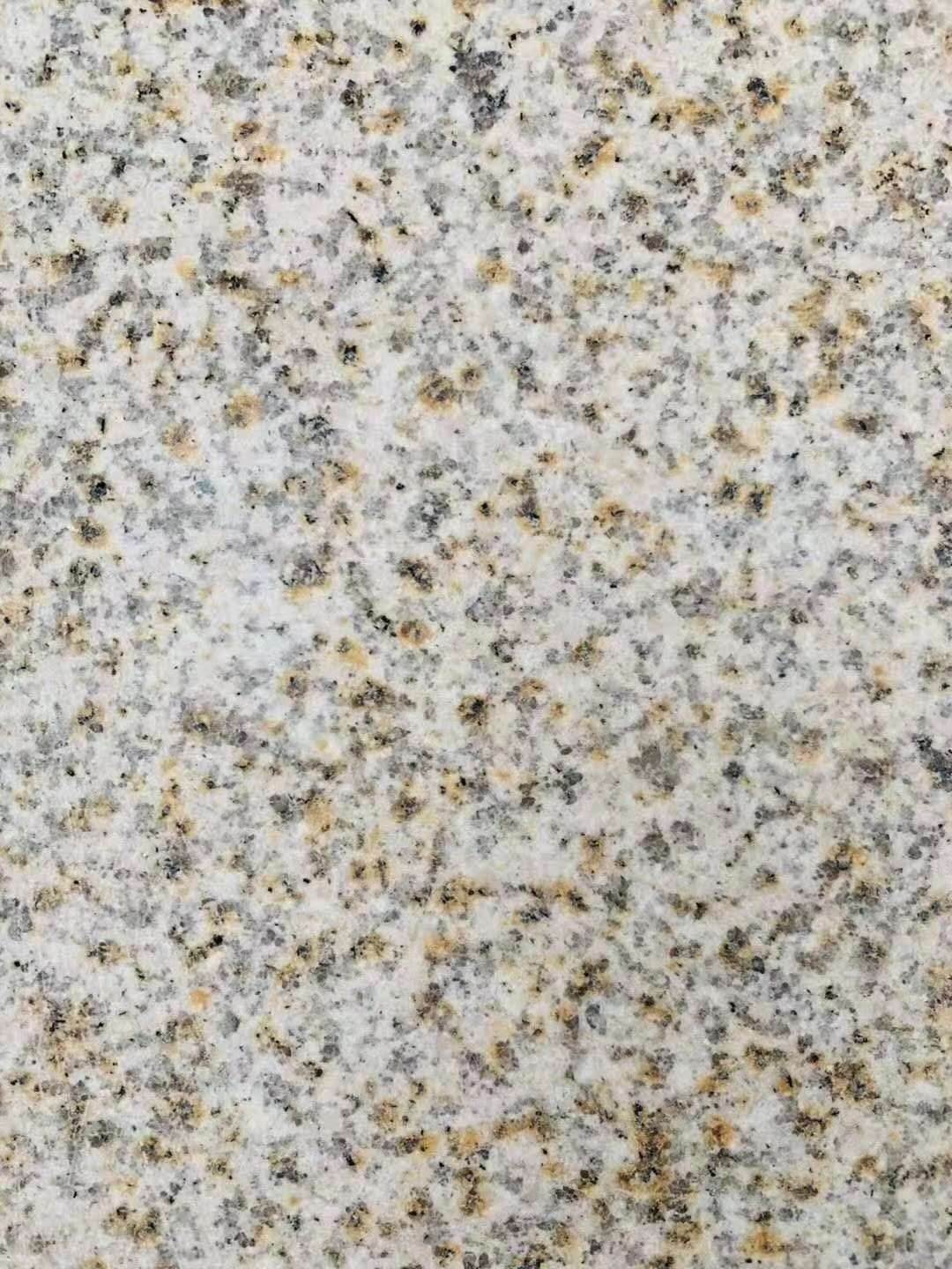 山東 黃銹石荔枝面 天然黃銹石花崗巖細(xì)鑿面 石材加工廠家